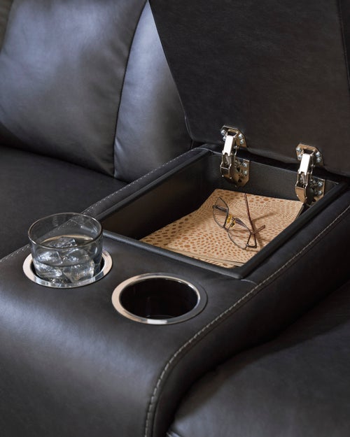 Signature Design by Ashley Mackmenville Reclining Sofa & Loveseat with console
