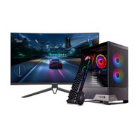 Skytech Gaming, Nebula 2 R7-5700, 16GB RAM/1TB NVMe, RTX 5050 8GB with 27