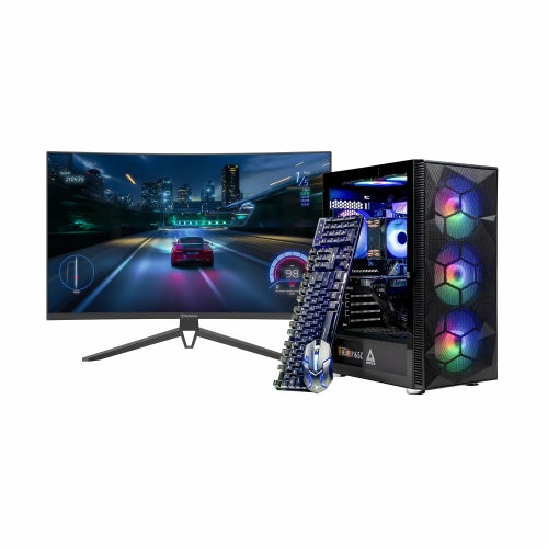 Skytech Gaming Onyx Black R7-5700, 16GB RAM/1TB NVMe, RTX 5060 8GB with 27