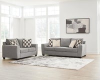 Benchcraft Loreo Sofa and Loveseat - Flint display image