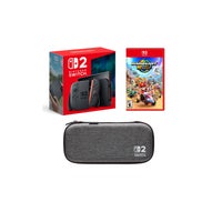 Nintendo Switch2 with Mario Kart Game and Carry Case display image