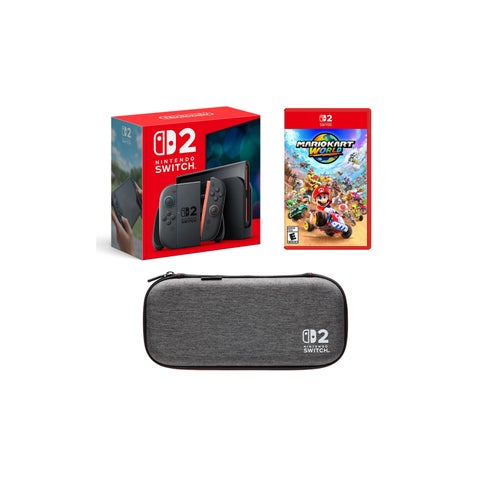 Nintendo Switch2 with Mario Kart Game and Carry Case