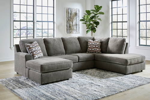 Signature Design by Ashley O'Phannon 2-Piece Sectional with Chaise in Putty