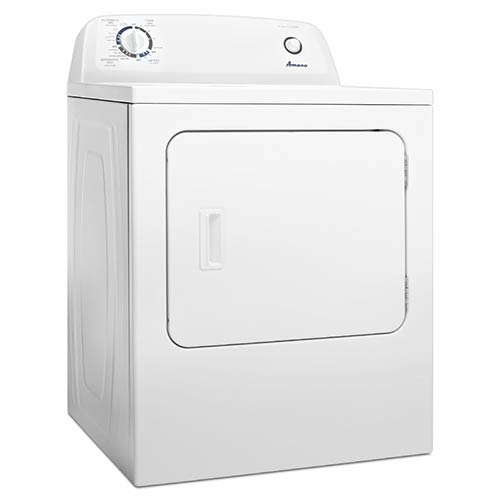 Amana 6.5 Cu. Ft. Top-Load Electric Dryer with Automatic Dryness Control