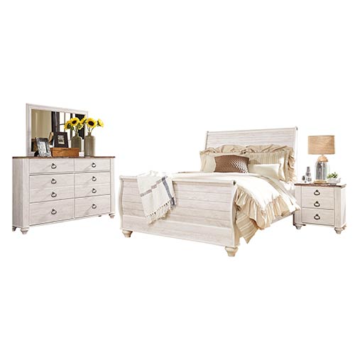 Signature Design by Ashley Willowton 6-Piece Queen Bedroom Set