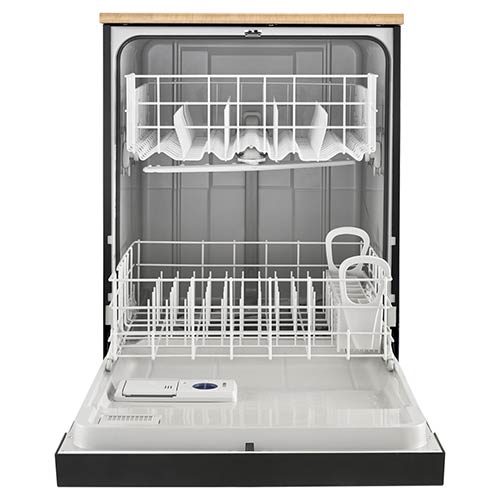 Whirlpool 24” Black Portable Dishwasher