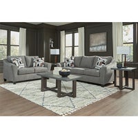 Signature Design by Ashley 2-Piece Willarae Sofa & Loveseat in Gray display image