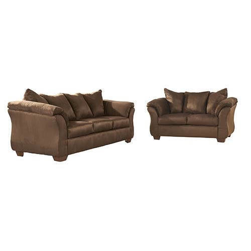 Signature Design by Ashley Darcy-Cafe Sofa and Loveseat