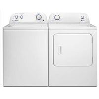 Amana 3.5 Cu. Ft. Washer + 6.5 Cu. Ft. Electric Dryer display image