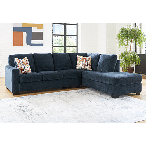Signature Design by Ashley 2-Piece Aviemore Sectional in Ink