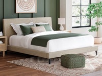 Signature Design by Ashley Cielden King Upholstered Bed with Roll Slats in Soft Gray display image