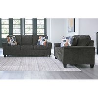 Signature Design by Ashley 2-Piece Erinslane Sofa and Loveseat - Dusk display image