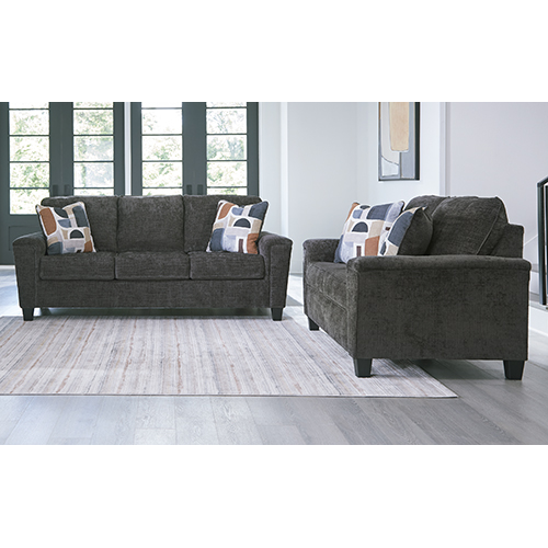 Signature Design by Ashley 2-Piece Erinslane Sofa and Loveseat - Dusk