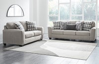 Signature Design By Ashley 2-Piece Avenal Park Sofa and Loveseat - Flannel  display image