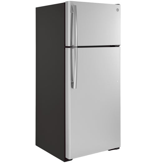 GE 17.5 Cu.Ft. Stainless Top Mount Refrigerator