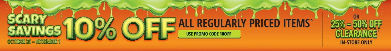 10% Off Regularly priced items^ | Use Code 10OFF