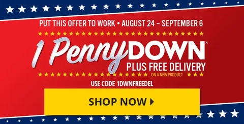 PUT THIS OFFER TO WORK | 1 PENNY DOWN PLUS FREE DELIVERY