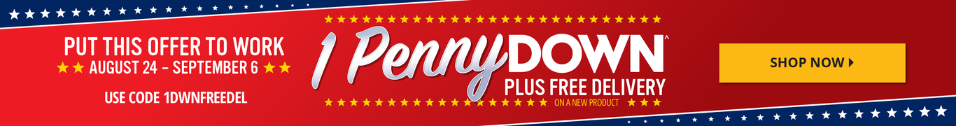 PUT THIS OFFER TO WORK | 1 PENNY DOWN PLUS FREE DELIVERY