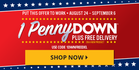 PUT THIS OFFER TO WORK | 1 PENNY DOWN PLUS FREE DELIVERY