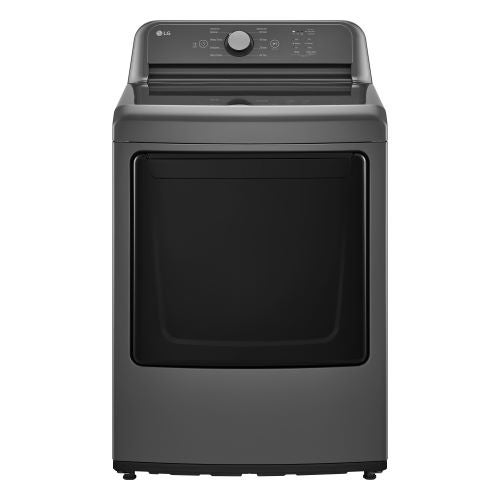 LG 7.3 Cu. Ft. Rear Control Electric Energy Star Dryer in Monochrome Gray