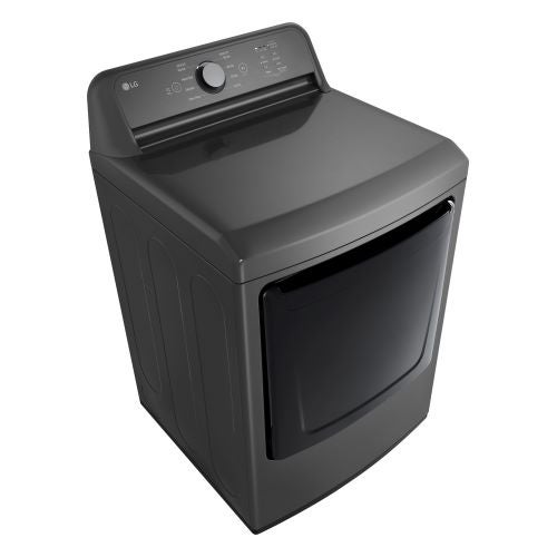LG 7.3 Cu. Ft. Rear Control Electric Energy Star Dryer in Monochrome Gray