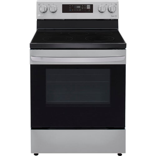 LG 6.3 Cu.Ft. Smart Wi-Fi Enabled Electric Range with Easy Clean - Stainless Steel