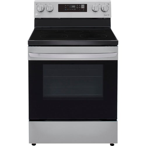 LG 6.3 Cu. Ft. Smart Wi-Fi Enabled Electric Range with Easy Clean in Stainless Steel