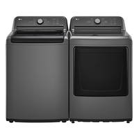 LG 4.1 Cu. Ft. Washer and 7.3 Cu. Ft. Electric Dryer display image