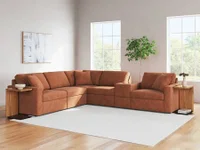 Signature Design by Ashley 6Pc Modmax Sectional - Spice display image