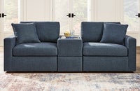 Modmax Loveseat & Storage Console in Ink  display image