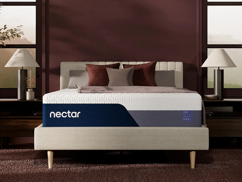 Nectar Luxe Memory Foam 5.1 Queen Mattress - White