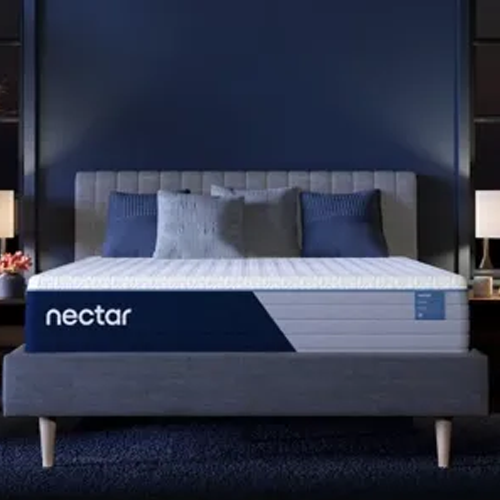 Nectar Luxe Hybrid 5.1 Queen Mattress - White