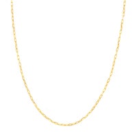 Paperclip Chain 14K Yellow Gold display image