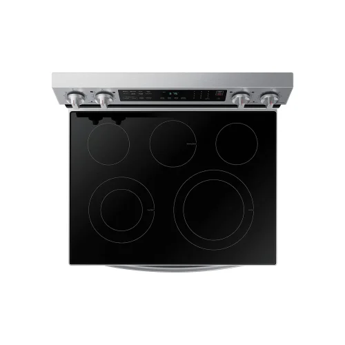 Samsung 6.3 Cu. Ft. Smart Freestanding Electric Range With No Preheat and Air Fry & Convection