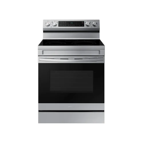 Samsung 6.3 Cu. Ft. Smart Freestanding Electric Range With No Preheat and Air Fry & Convection