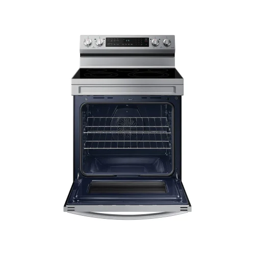 Samsung 6.3 Cu. Ft. Smart Freestanding Electric Range With No Preheat and Air Fry & Convection