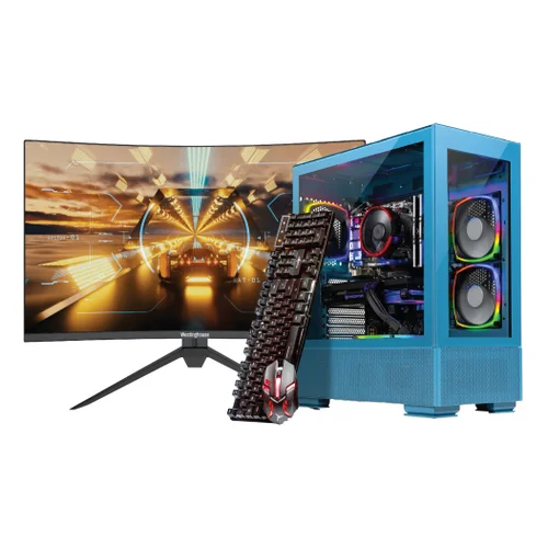 Skytech AZURE 2 Desktop Gaming Bundle 16GB/1TB Ryzen 7 NIVIDIA RTX 3050 27