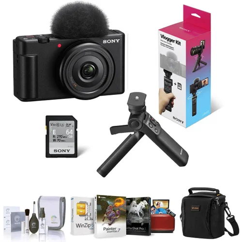 Sony Vlog Camera and Accessory Bundle