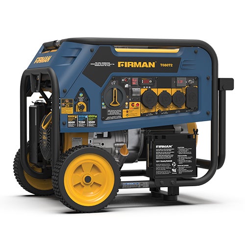 Tri Fuel Portable Generator 10000/8000W Recoil Start