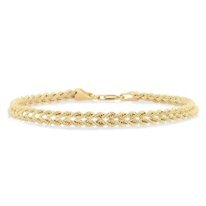 two-rope-10k-yellow-gold-bracelet-725in