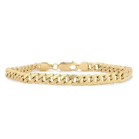 10K Yellow Gold Cuban Bracelet